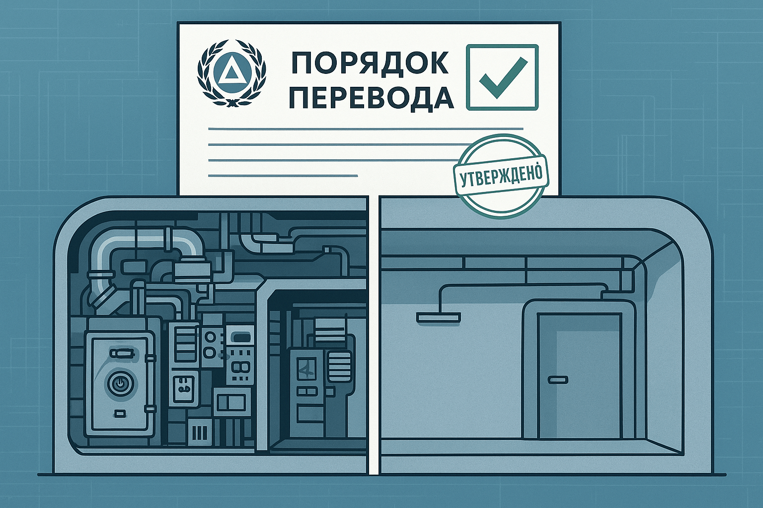 Перевод убежища в укрытие